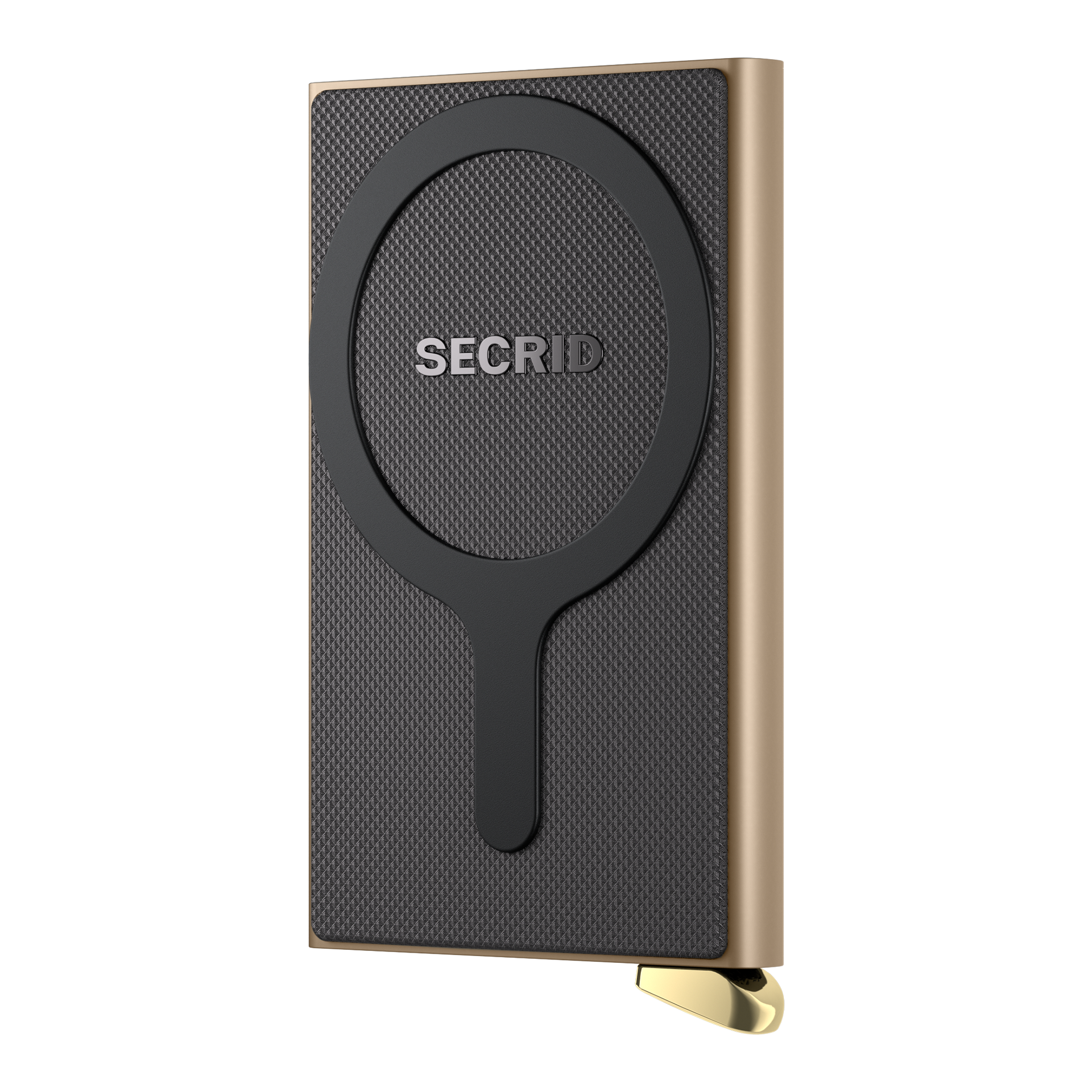Secrid Cardprotector+ Cashmere MagSafe Aluminium-Kartenetui